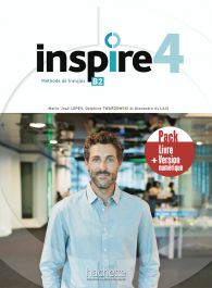 Hueber | Inspire 4, Einspr. Ausgabe,Kursbuch+Code Shop